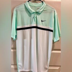 Nike Dri-Fit Golf Shirt Size Large